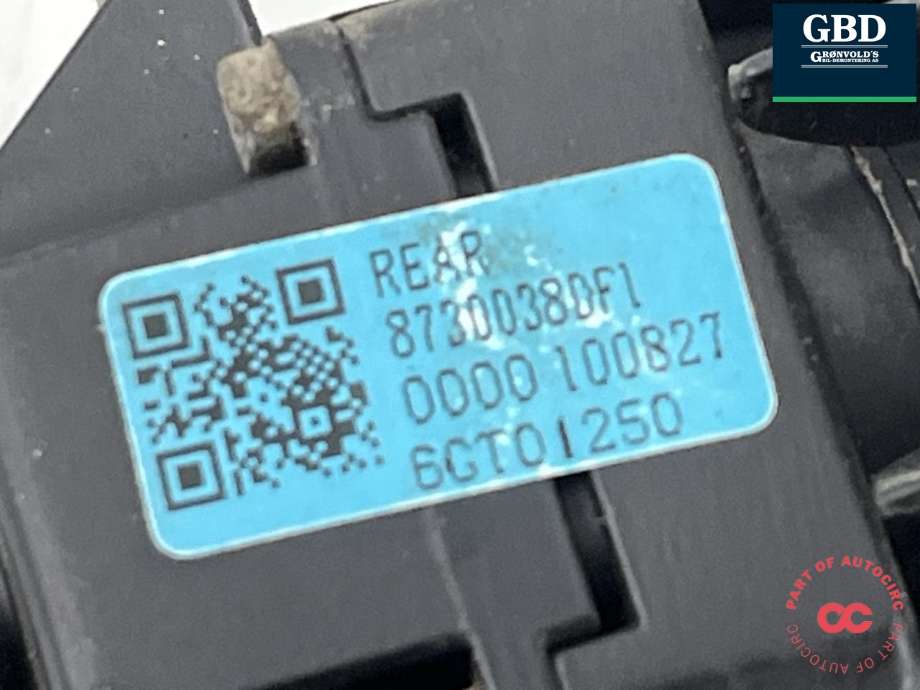 Parkeringskamera bak til XPeng G9 2023-->>  (8740003EA1-00-03|8730038DF1|)