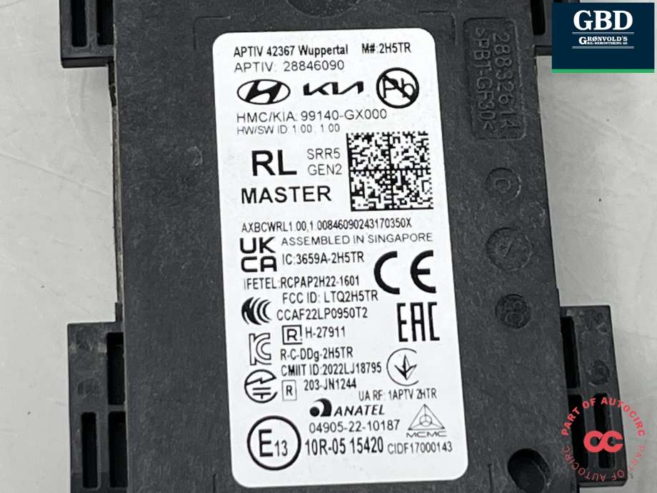 Sensor blindsone til Hyundai Inster 2025-->>  (87610-GX040|99140-GX000|)