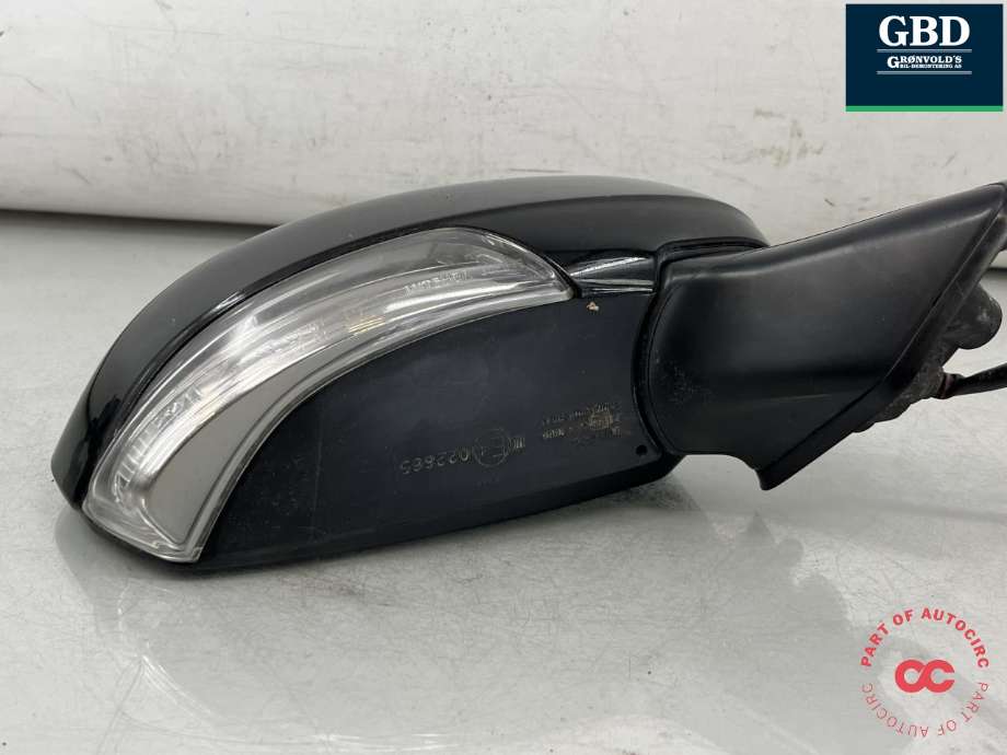 Speil høyre til Toyota Prius 2009-2016 (Type III) (COMBI) (COMBI) (8791047191|8791047190|)