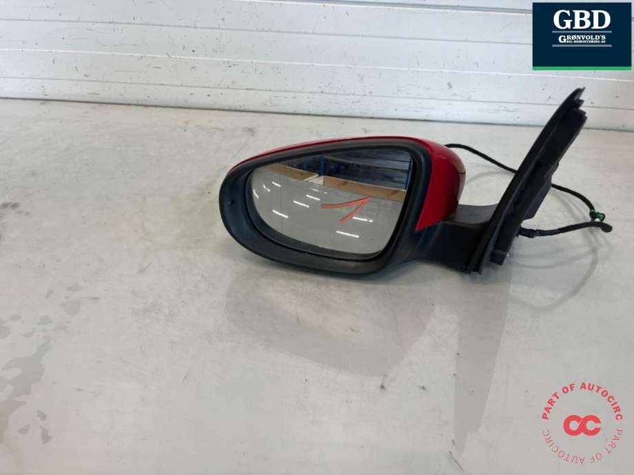 Speil venstre til VW Golf VI, 2008-2012  (5K0 857 507 AD 9B9)
