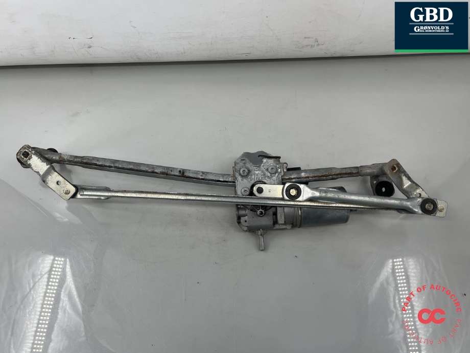 Viskermotor frontrute komplett m/overføring til VW Tiguan 2007-2011 (Type I, Fase 1)  (5N1 955 023 F|5N1 955 023 A|)
