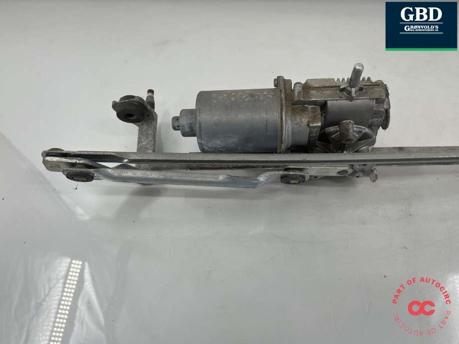 Viskermotor frontrute komplett m/overføring til VW Tiguan 2007-2011 (Type I, Fase 1)  (5N1 955 023 F|5N1 955 023 A|)