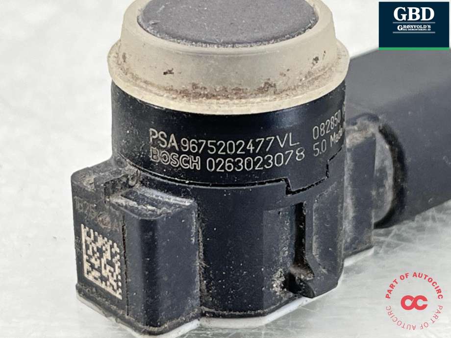 Parkeringssensor bak til Peugeot Expert 2016-->> (Type III)  (16 099 810 80|0263023078|)