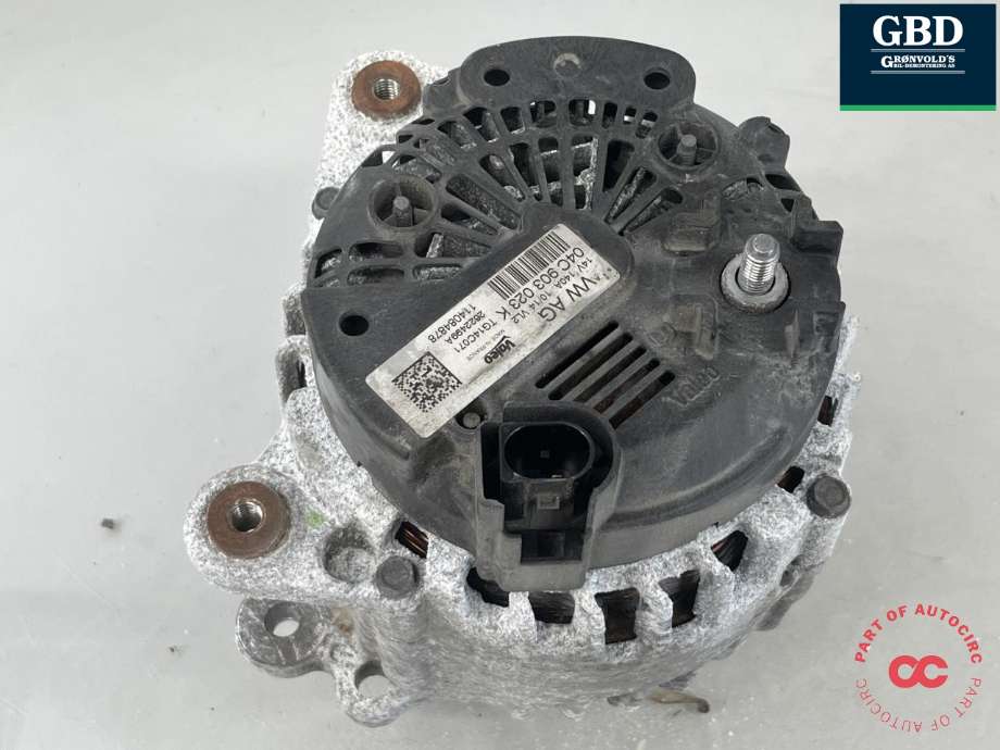 Dynamo diesel til VW Golf VII 2012-2017 (Fase 1) (04E 903 015 P|04C 903 023 L|)