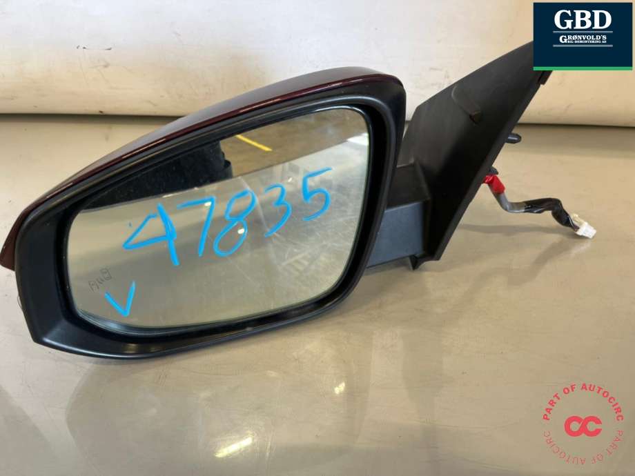Speil venstre til Toyota RAV4, 2016-2019 (Type IV, Fase 2) (8794042D40)