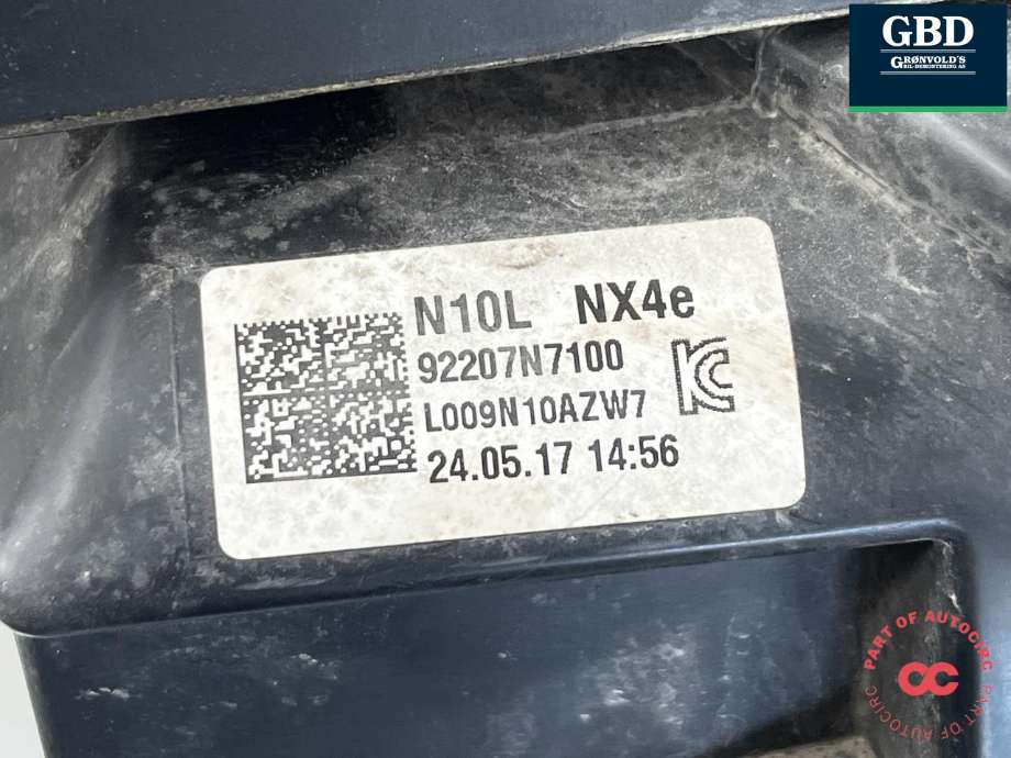 Kjørelys led venstre foran til Hyundai Tucson 2021-->>  (92207N 7100|92207N7100|)