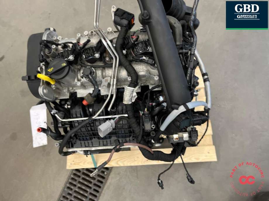Motor bensin til Audi A3 2016-2020 (Type III, Fase 2)  (CUKB|04E 100 099 A|04E 100 099 AX)