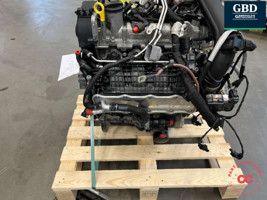 Motor bensin til Audi A3 2016-2020 (Type III, Fase 2)  (CUKB|04E 100 099 A|04E 100 099 AX)