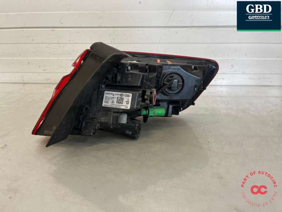 Baklykt venstre ytre til Audi A3 2016-2020 (Type III, Fase 2)  (8V4 945 091 B|8V4 945 091|)