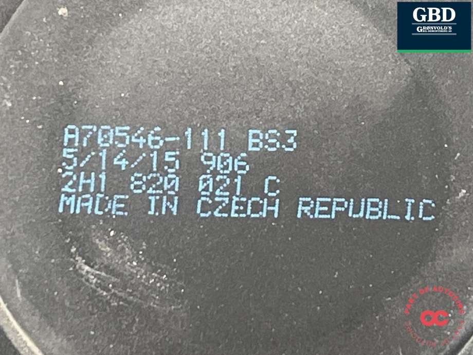 Varmeapparat motor til VW Amarok 2010-2016 (Type I, Fase 1)  