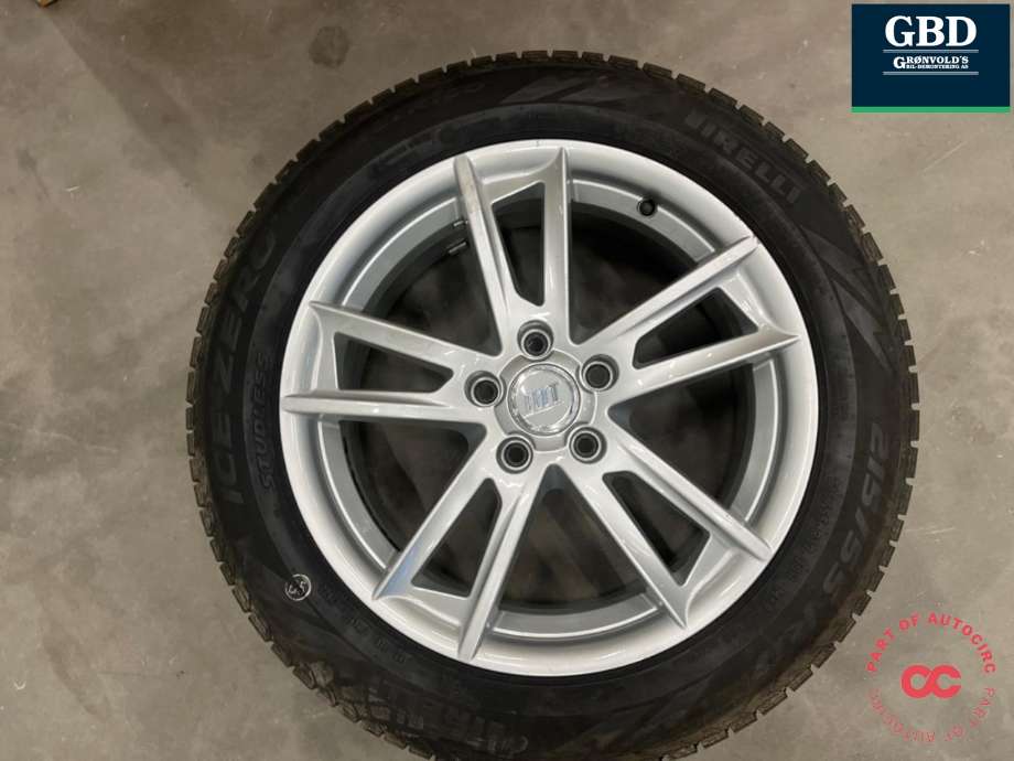 Hjulsett aluminium vinter til VW T-Roc 2017-->>  (PRIELLI|215-55R17|PROD 1623     8|00MM|7JX17H2  ET43)