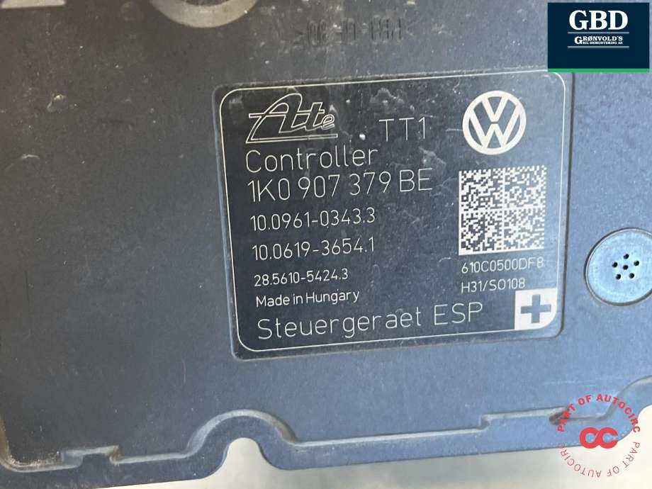 ABS sentral til VW Golf VI 2008-2012  (5Q0614517DB|)