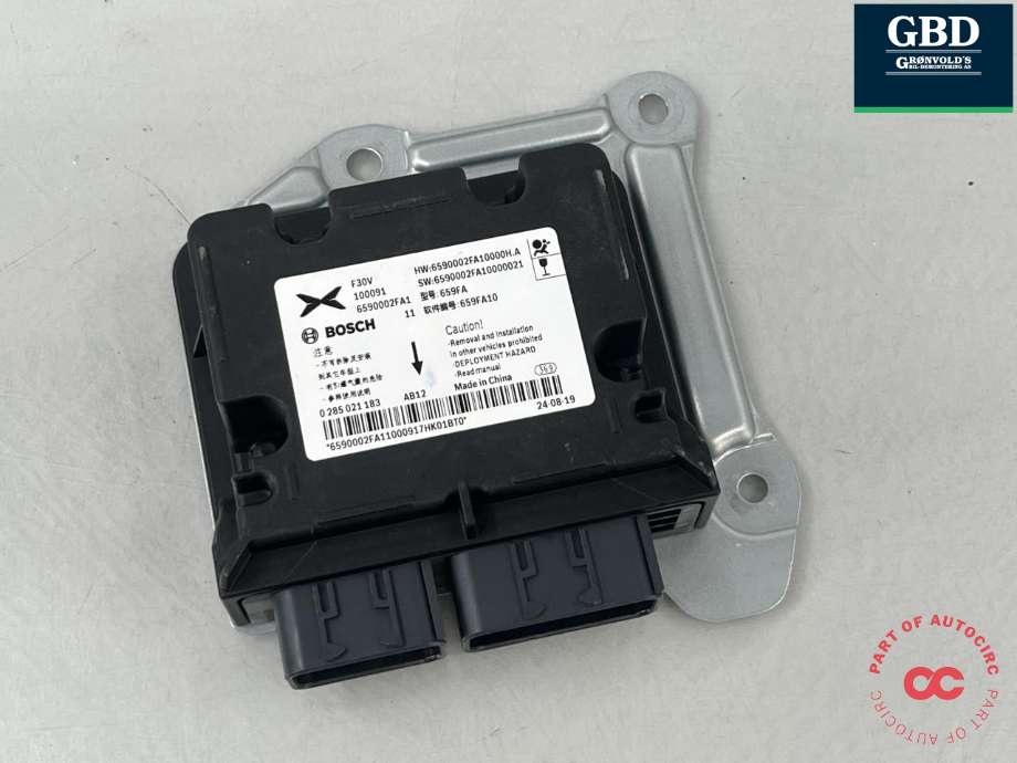 Airbag elektronikk til XPeng G6, 2023-->>  