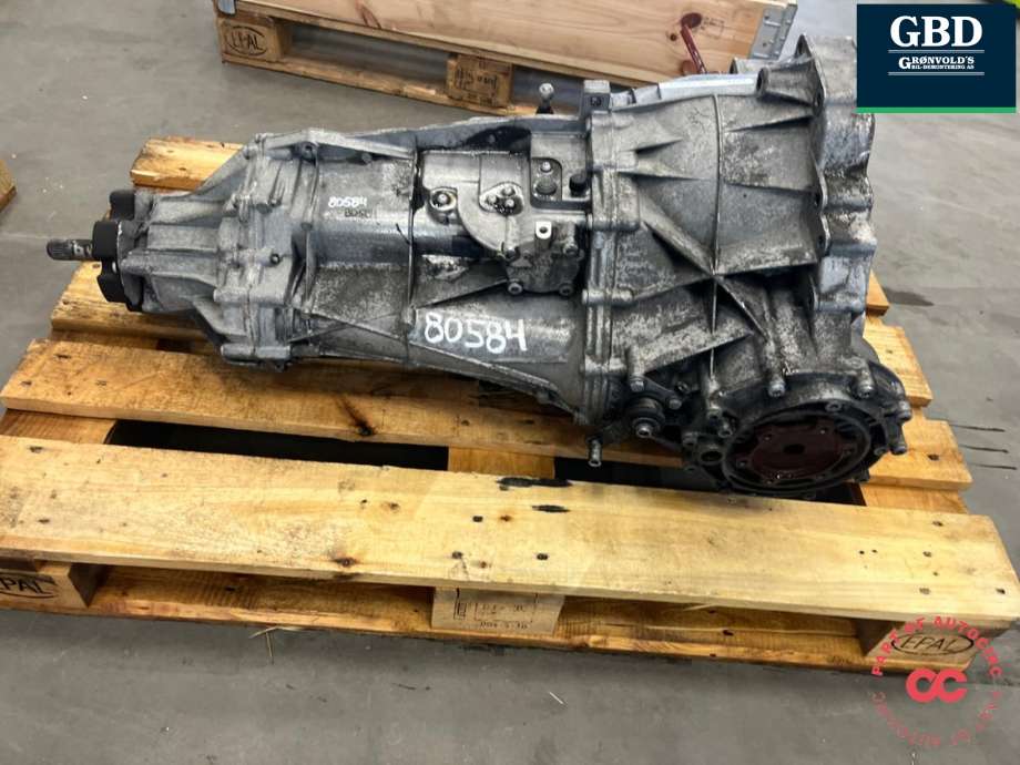 Girkasse manuell 6-trinn til Audi A5 2007-2016 (Type I)  (LPD|0B4 300 027 F|0B4 300 027 FX)