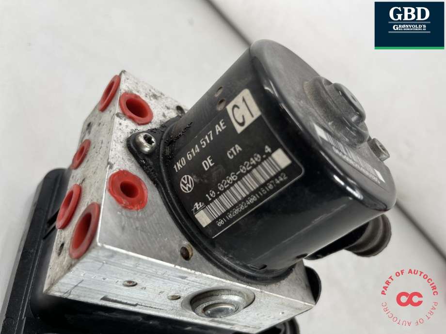ABS sentral til VW Touran 2007-2010 (Type I, Fase 2) (1K0 614 517 AE BEF|1K0 614 517 AC|)