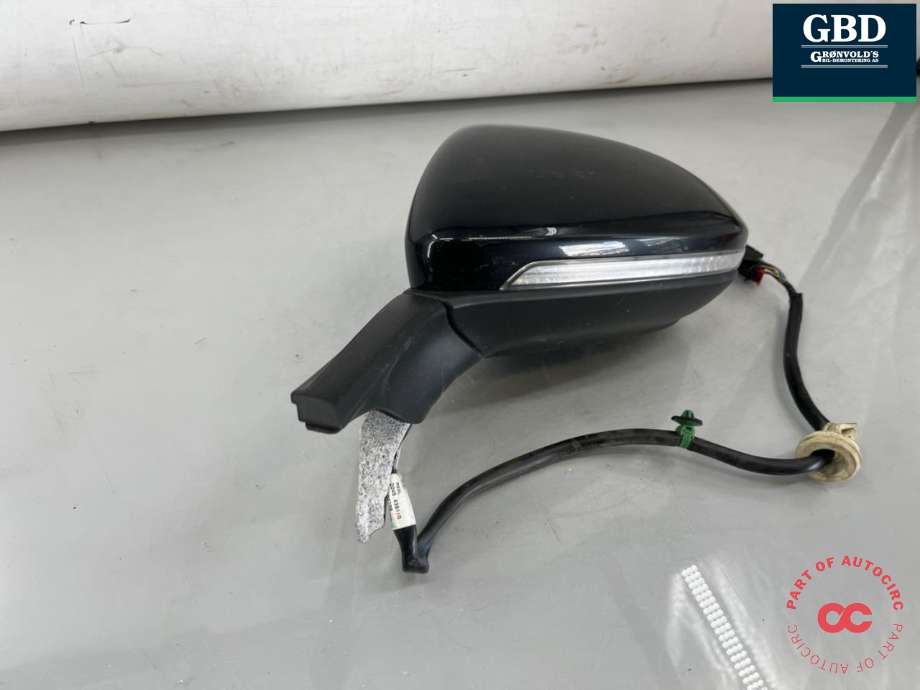 Speil venstre til VW Golf VII 2012-2017 (Fase 1)  (5G1 857 507 BT|)