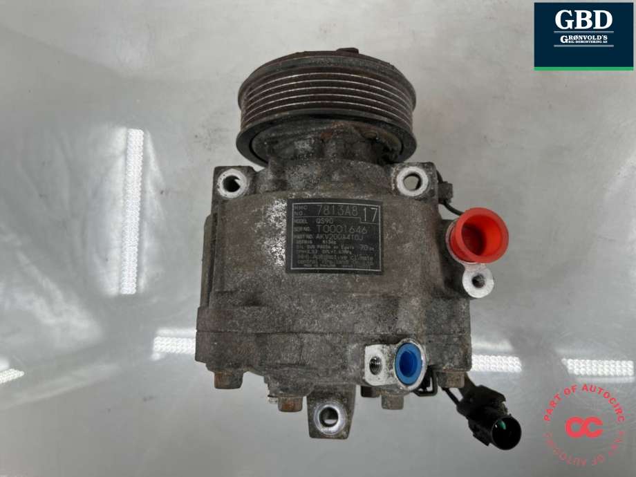 Aircondition kompressor til Mitsubishi Outlander, 2012-2015 (Type III, Fase 1)  (7813A483)