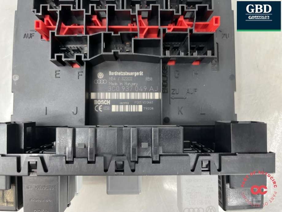 Styreenhet comfort (BCM) til VW Touran 2007-2010 (Type I, Fase 2) (1K0 959 433 BT|3C0 937 049 AJ|)