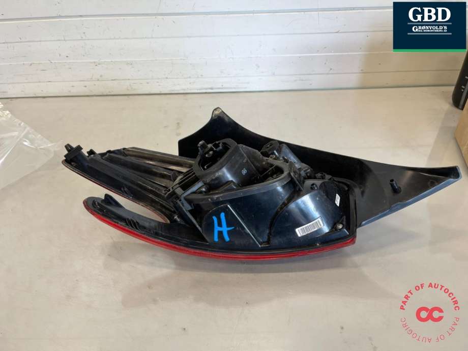 Baklykt høyre til Peugeot 208 2012-2019 (Type I)  (98 256 011 80|98 104 305 80|)
