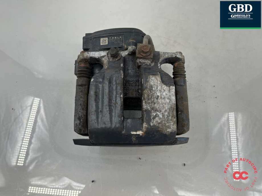 Bremsecaliper venstre bak, elektrisk til Tesla Model S 2016-2021 (Fase 2)  (1078541-00-A|)