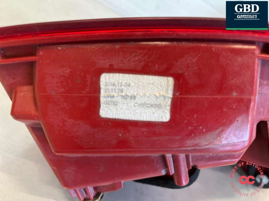 Baklykt venstre ytre til BMW 7-Serie 2009-2015 (F01/F02/F03/F04) (F01/F02/F03/F04) (63 21 7 182 197|)