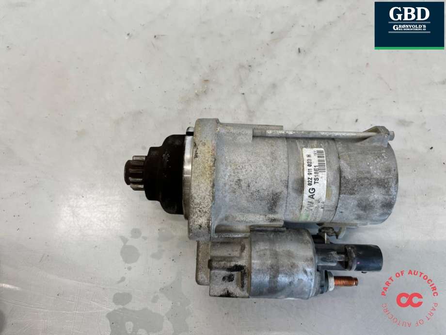 Starter diesel til VW Caddy 2004-2010 (Type III, Fase 1)  (02Z 911 023 F|02Z 911 023 FX| JZW 911 023 GX| 02Z 911 023 HX||JZW 911 023 GX)