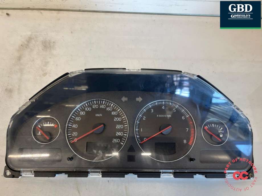 Instrumentpanel til Volvo V70, 2000-2004 (Type II, Fase 1)  (36050513)