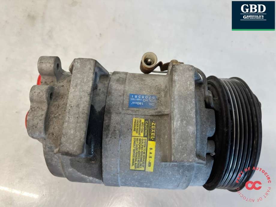 Aircondition kompressor til Volvo V70 2000-2004 (Type II, Fase 1)  (36001066|)