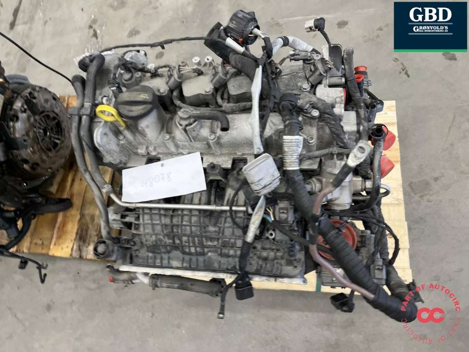 Motor bensin til Audi A3 2016-2020 (Type III, Fase 2)  (CUKB|04E 100 099 A|04E 100 099 AX)