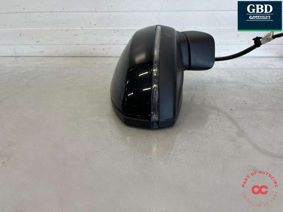 Speil høyre til Audi A3 2016-2020 (Type III, Fase 2)  (8V1 857 410 T  9B9|)