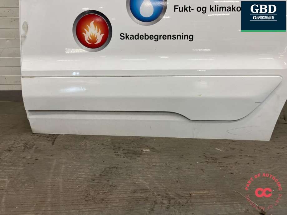Dør høyre skyvedør til Ford Transit Connect 2018-->> Type II, Fase 2  (2482734|PJT11-K24602-GG|)
