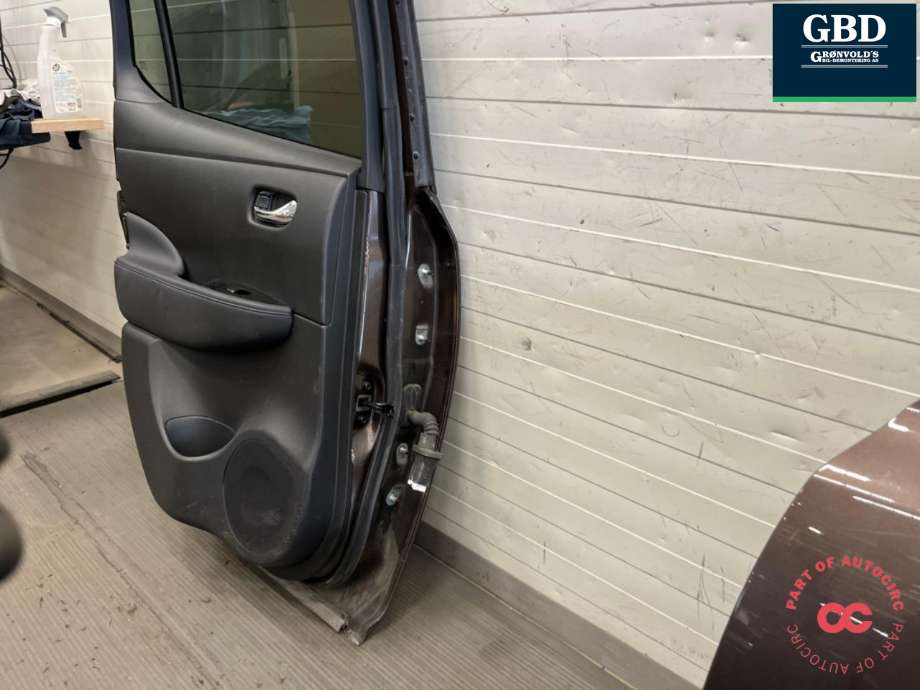 Dør venstre bak til Nissan Leaf 2018-->> (Type II)  (H21015SLMB|)