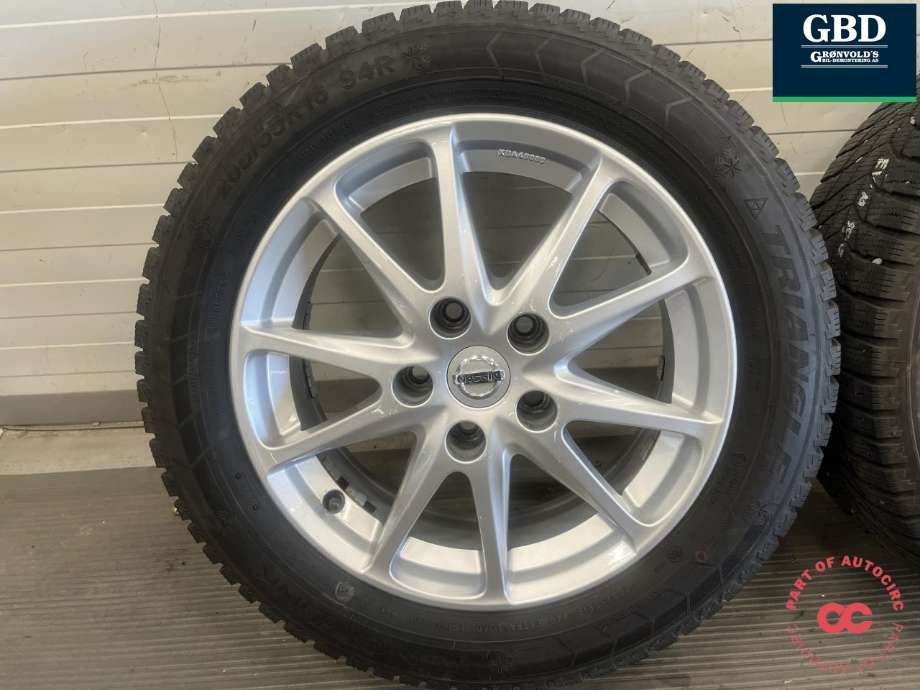 Hjulsett aluminium vinter til Nissan Leaf 2018-->> (Type II) (SNOWLINK TRIANGLE|205-55R16 7.5MM|6.5JX16 ET40|PROD 2024)