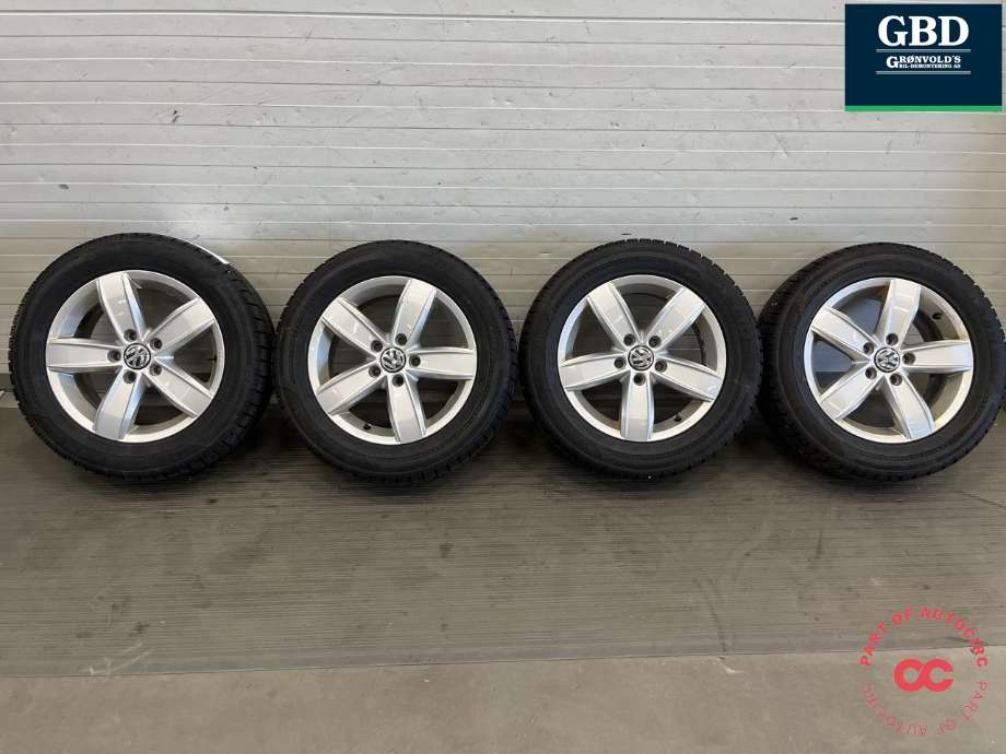 Hjulsett aluminium vinter til VW Touran, 2015-2021 (Type II) (SAILUN ICE BLAZER|205-60R16 6MM)