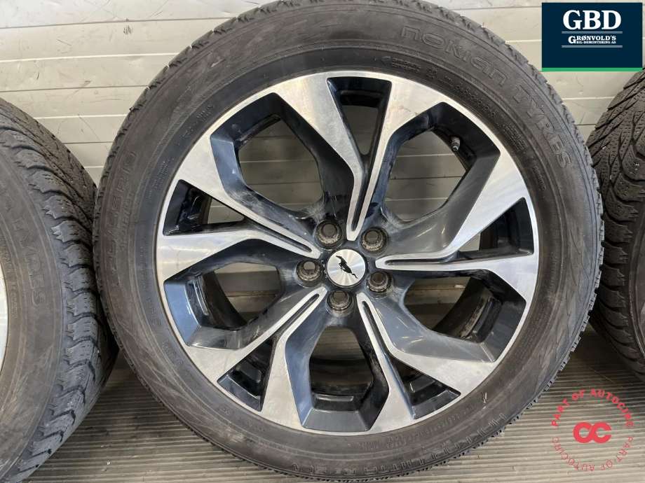 Hjulsett aluminium vinter til Ford Mustang Mach-e 2020-->> (NOKIAN|225-55R19 6MM|LJ8C-1007-B1A ET24|PROD 2921)