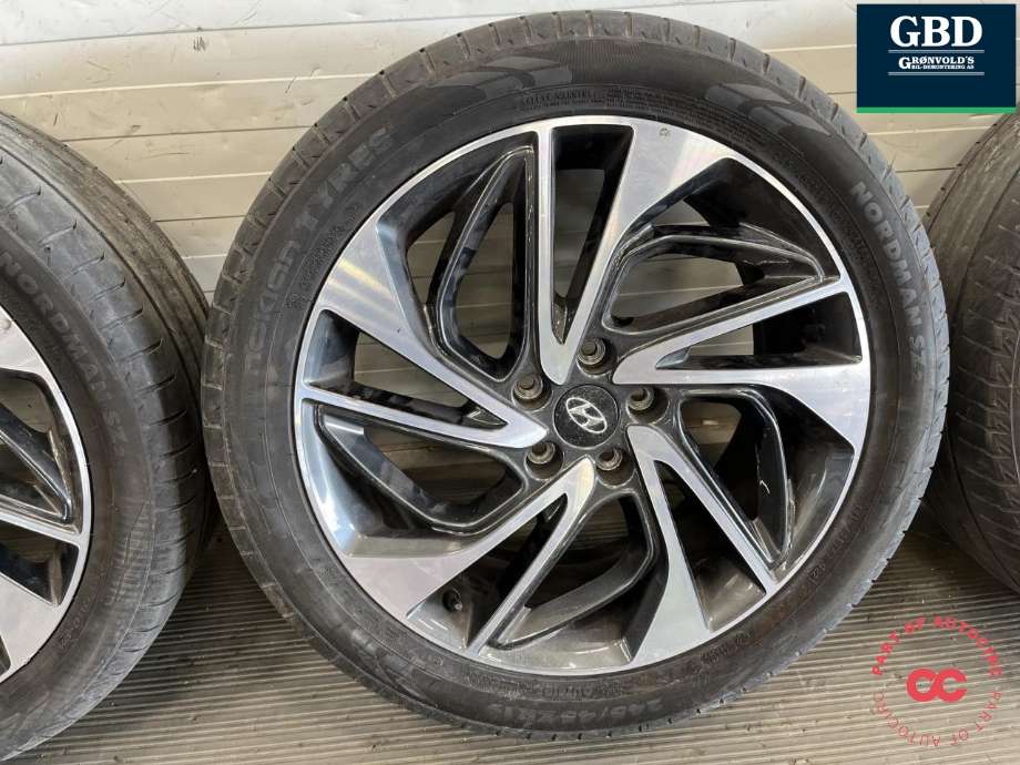 Hjulsett aluminium sommer til Hyundai Tucson 2015-2020  (NOKIAN TYRES NORDMAN|245-45ZR19 3MM|7|5JX19H2 ET53|PROD 1221)