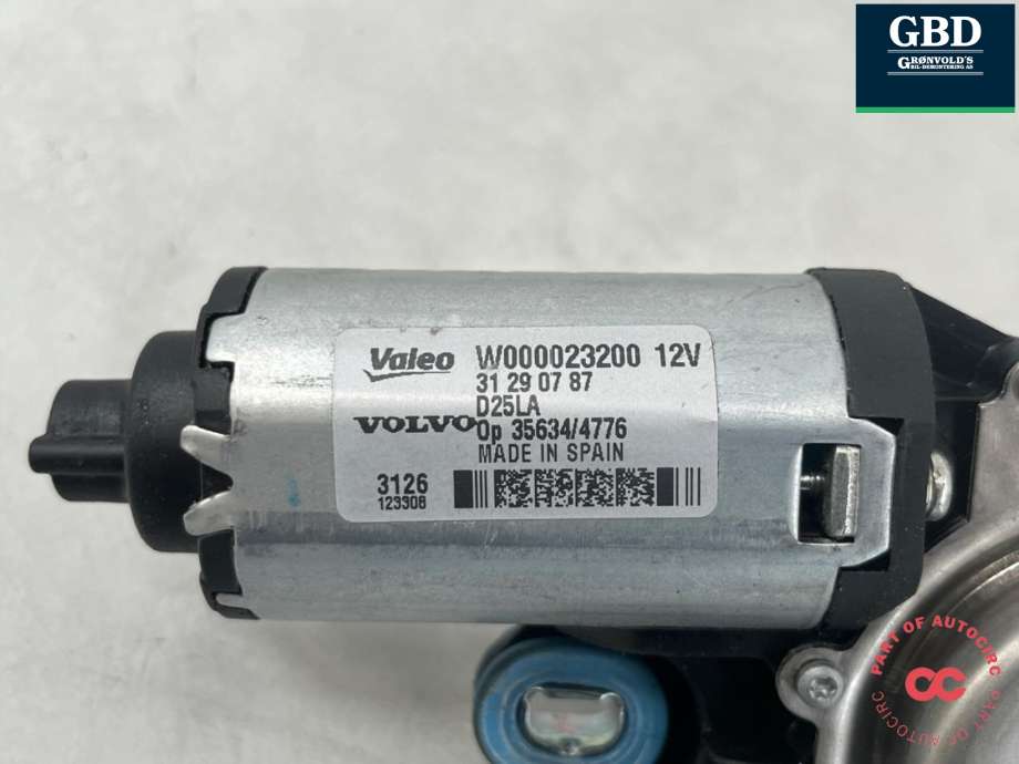 Viskermotor bakrute til Volvo XC70 2014-2016 (Type II, Fase 2)  (31290787|)