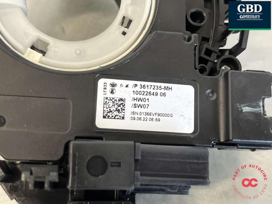 Airbag slepering til Hongqi E-HS9 2022-->> (3735025QR02|)