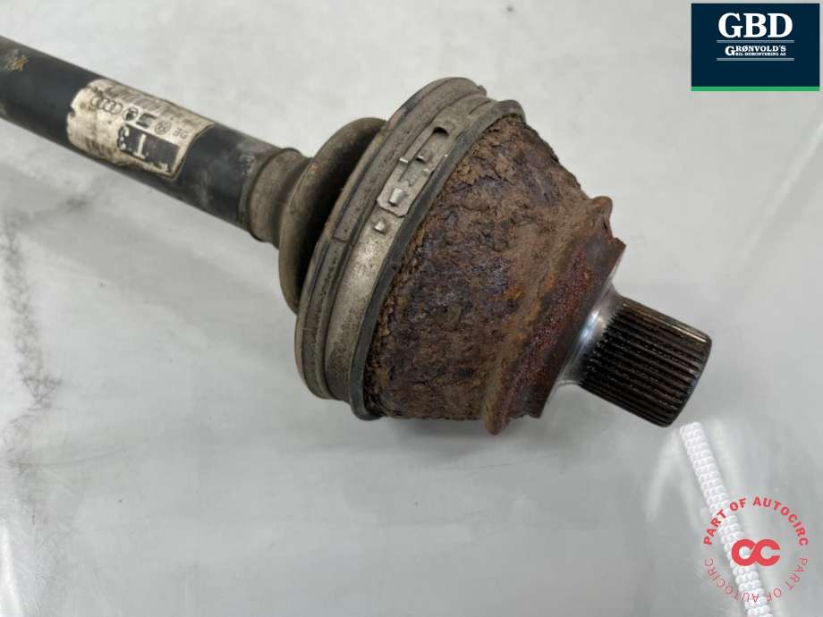 Drivaksel venstre bak, diesel/automat til Audi A6 2008-2011 (Type III, Fase 2) (C6) (C6) (4F0 501 203|4F0 501 203 X|)