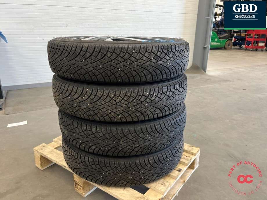 Hjulsett aluminium vinter til BMW i3 2013-2022  (NOKIAN TYRES|155-70R19 6MM|5JX19H2 ET43|PROD 0125)