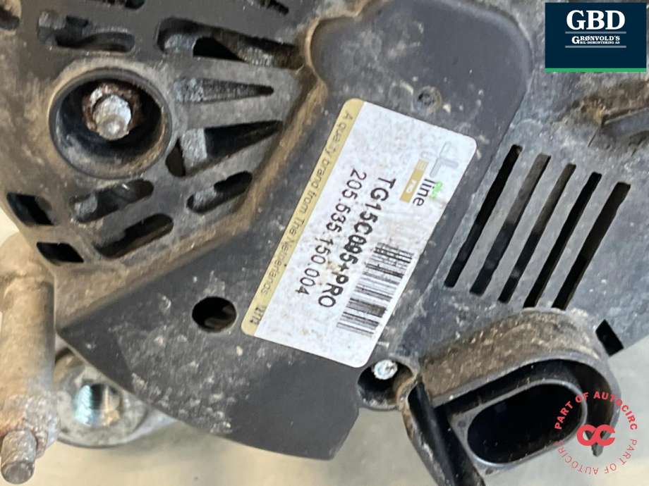 Dynamo diesel til Audi A5 2007-2016 (Type I)  (059 903 016 J|059 903 019 C|059 903 016 JX)