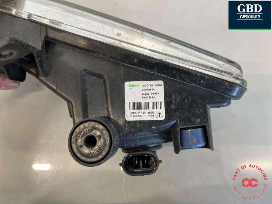 Tåkelykt venstre foran til Nissan Leaf 2018-->> (Type II)  (261558995F|261558995A|)