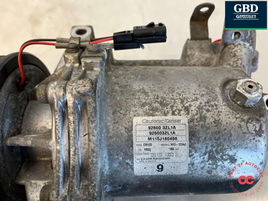 Aircondition kompressor til Nissan Pulsar 2014-->> (926003ZL1A|)