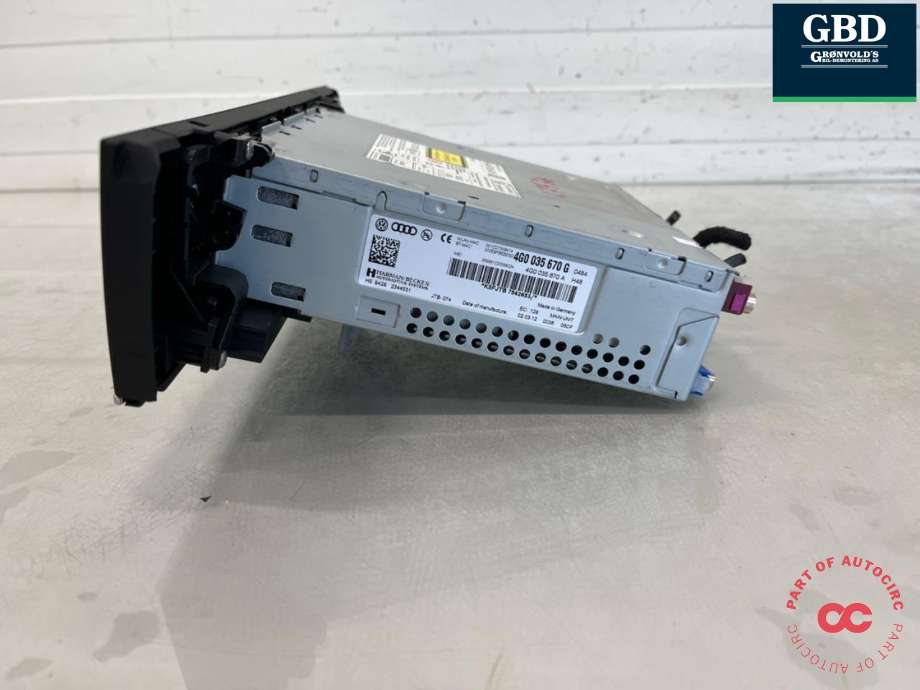 Bilstereo til Audi A7 2010-2014 (Type I, Fase 1)  (MR561ANRT2010|)