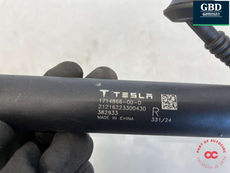 Baklukedemper høyre til Tesla Model 3 2024-->> (Fase 2) (1714866-00-D|)