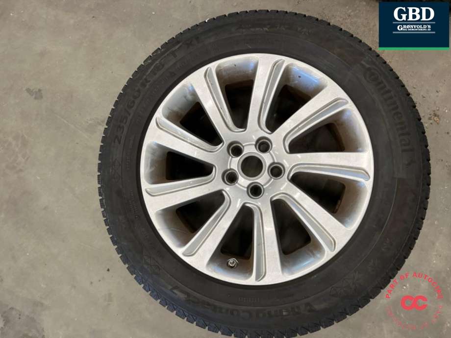 Hjulsett aluminium vinter til Land Rover Discovery Sport 2015-2019 (Fase 1) (CONTINENTAL|235-65R18|PROD 3922 6|34MM|8JX18CH45)