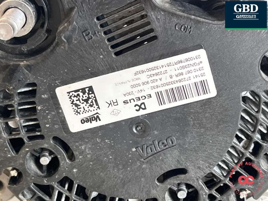 Dynamo diesel til Mercedes Citan 2021-->> (W420) (W420) (A 420 906 50 00|)