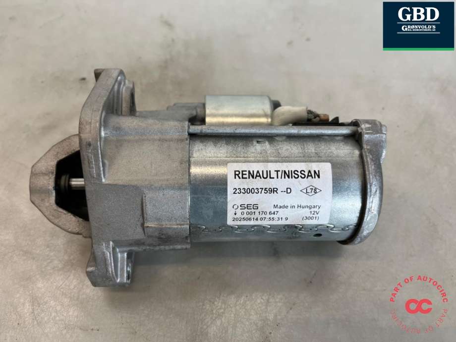 Starter diesel til Mercedes Citan, 2021-->> (W420) (W420) 