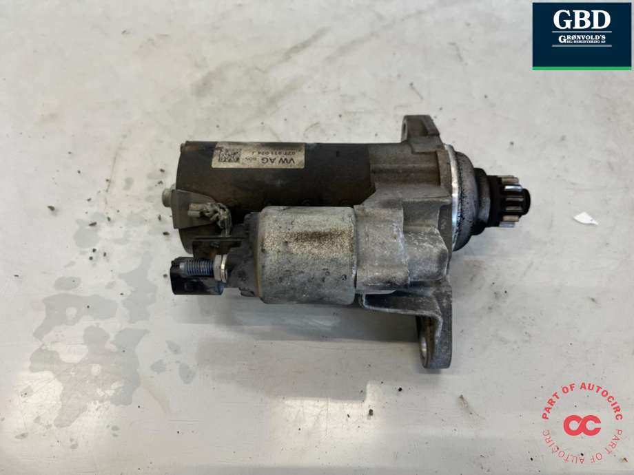 Starter til VW Polo 2009-2014 (Type V, Fase 1)  (02T 911 024 J|02T 911 024 JX|)