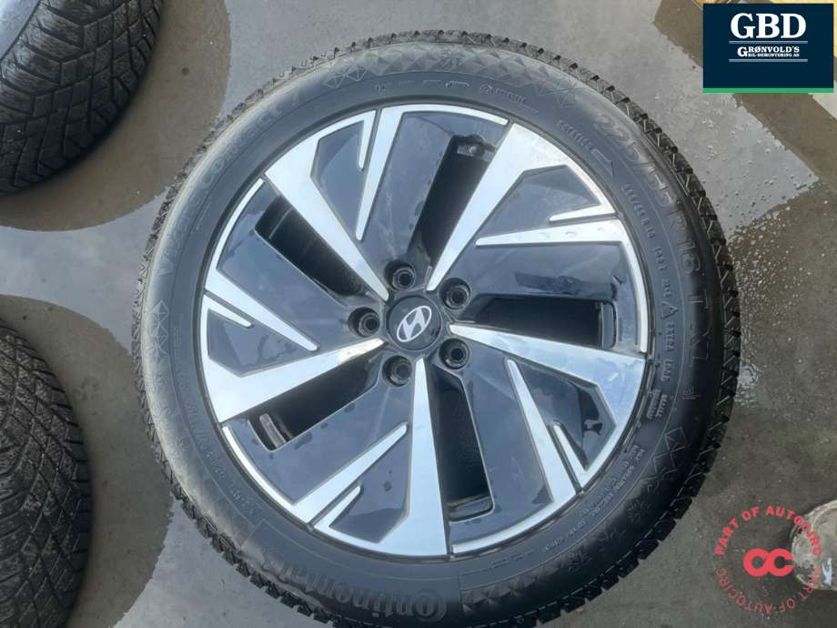 Hjulsett aluminium vinter til Hyundai Ioniq 6, 2023-->> (CONTINENTAL|225-55R18)